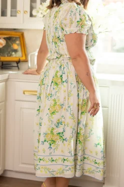 Jennifer Dress in Garden Tea Party Floral
