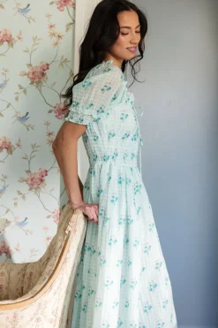 Jessie Dress in Bloom Gingham