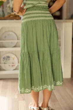 Journey Skirt in Light Green