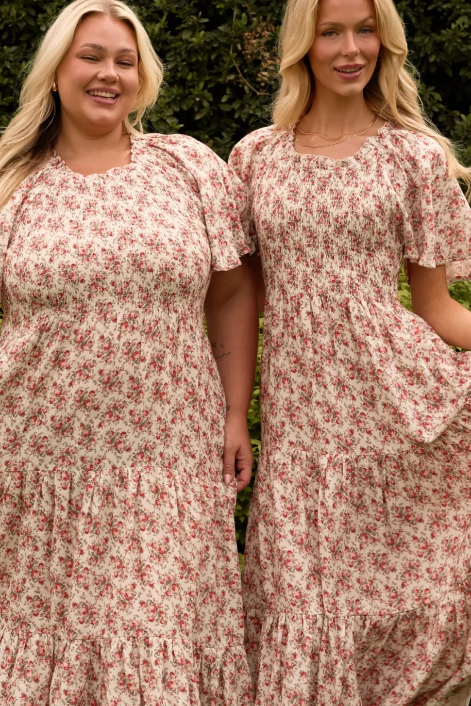 Jovie Dress in Ivory Heritage Rose