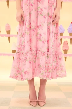 Juliana Dress in Rose Trance