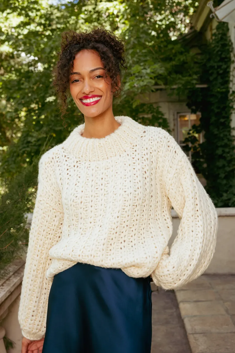 Julia Sweater in Cream