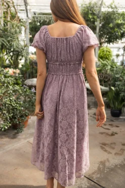 Kiara Dress in Hyssop Lace
