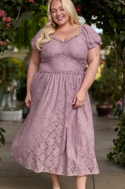 Kiara Dress in Hyssop Lace