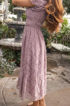 Kiara Dress in Hyssop Lace