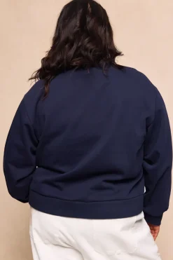 Kinsley Sweatshirt in Navy