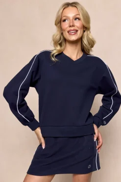 Kinsley Sweatshirt in Navy