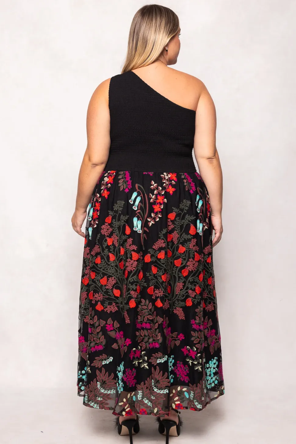 Leila Dress in Moonlit Blossom