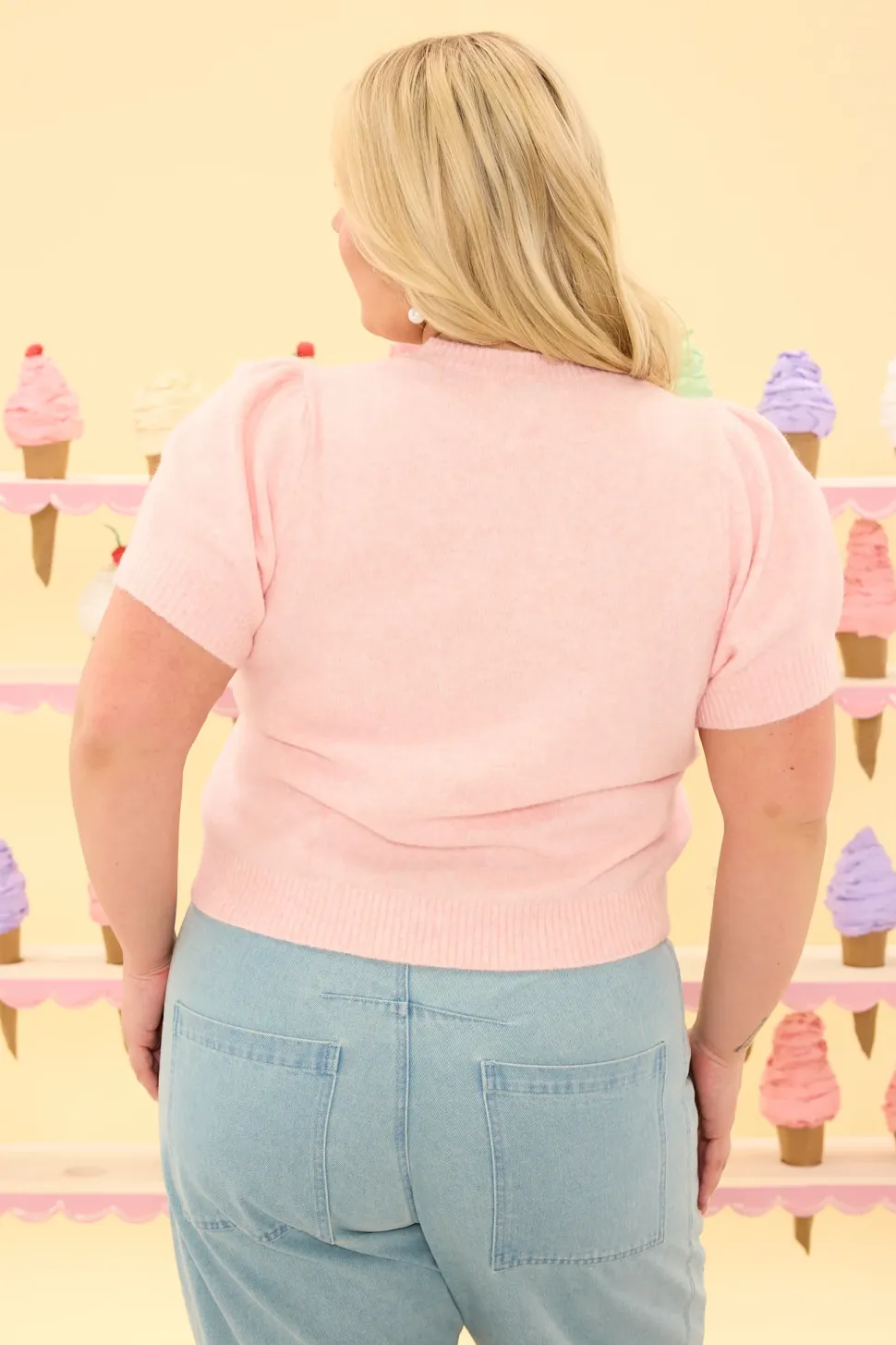Lila Top in Pink