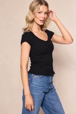 Lily Top in Black