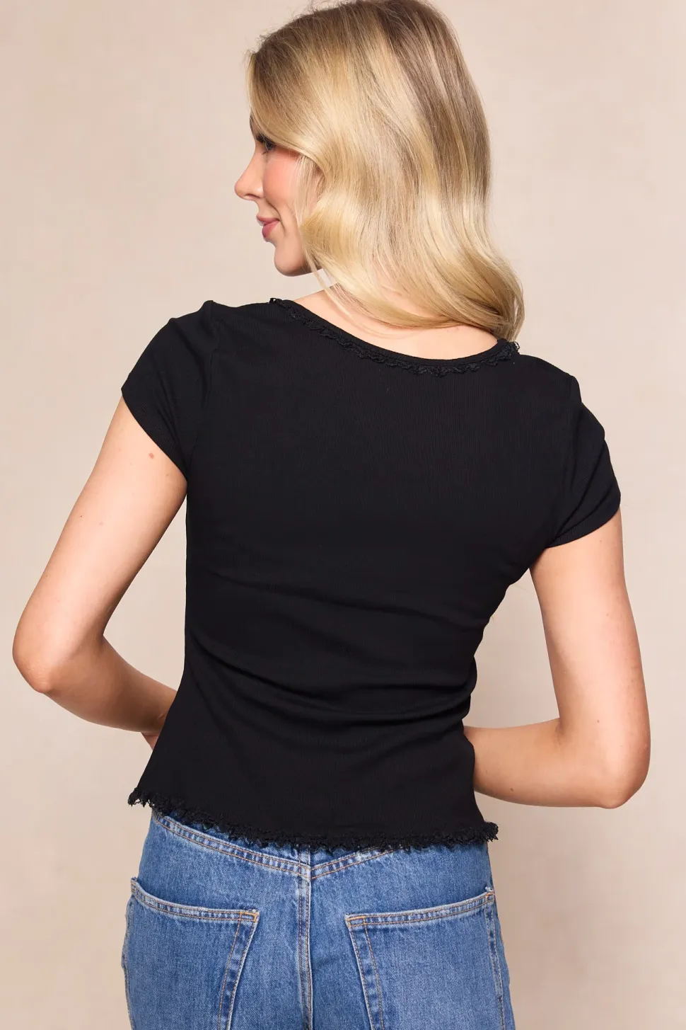 Lily Top in Black
