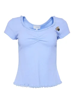 Lily Top in Blue