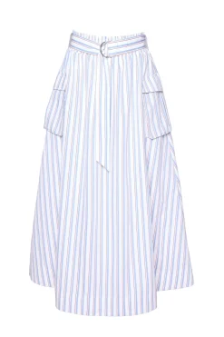 Lizzy Skirt in Heritage Stripe
