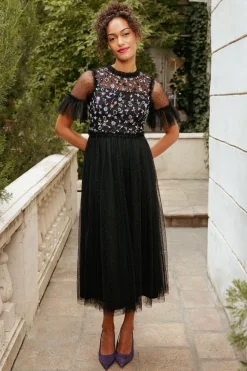 Louisa Dress in Black