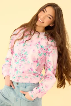 Luca Sweatshirt in Rose Trance