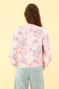 Luca Sweatshirt in Rose Trance