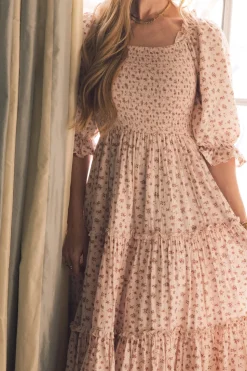 Madeline Dress In Pink
