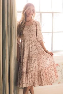 Madeline Dress In Pink