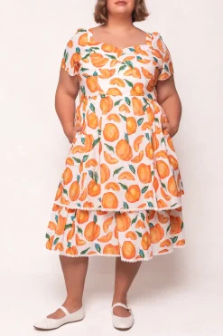 Marie Dress in Citrus