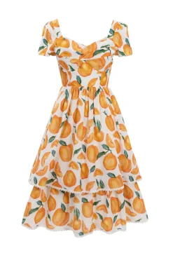 Marie Dress in Citrus