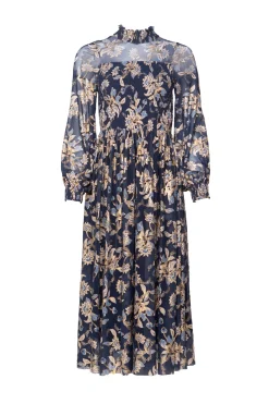 Marla Dress in Gilded Vine