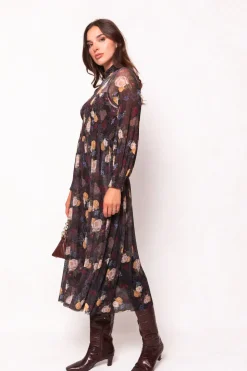 Marla Dress in Winter Floral