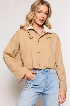 Marleigh Jacket in Tan