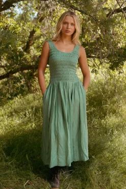 Marlow Dress in Green