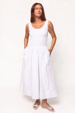 Marlow Dress in White