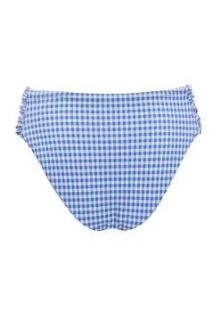 Mid Rise Ruched Bottom in Blakely Gingham