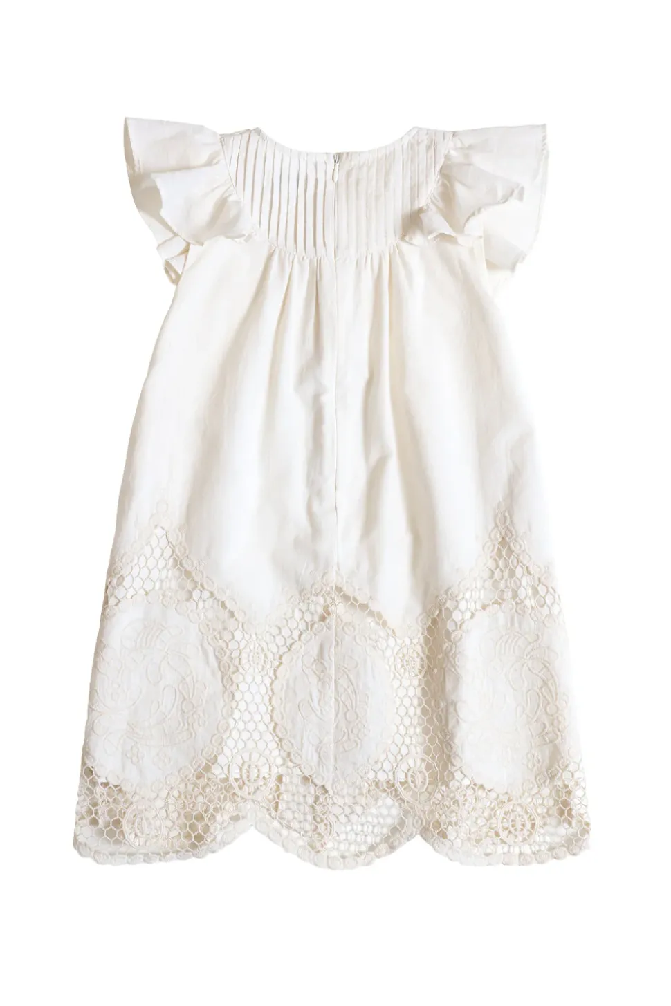 Mini Abigail Dress in Antique Ivory