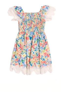 Mini Ada Dress in Vibrant Yarrow Print