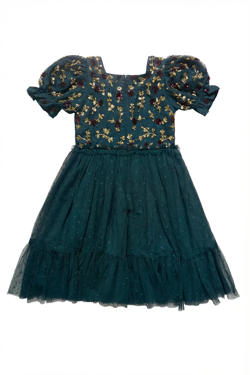 Mini Adara Dress in Green
