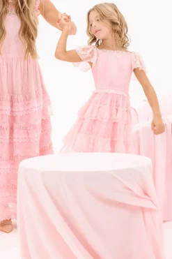 Mini Addy Dress in Light Pink