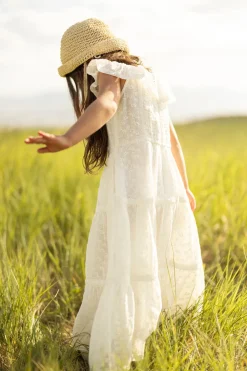 Mini Alaina Dress in Ivory