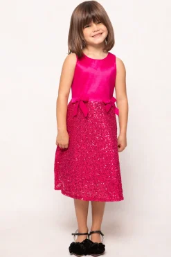 Mini Alexis Dress in Fuchsia
