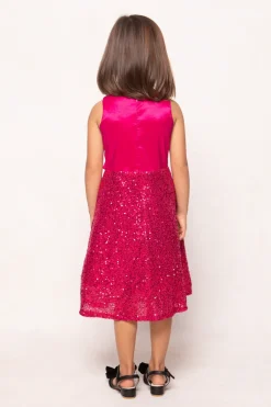 Mini Alexis Dress in Fuchsia