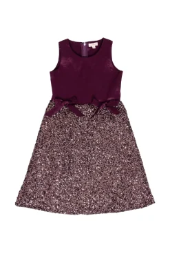 Mini Alexis Dress in Wine