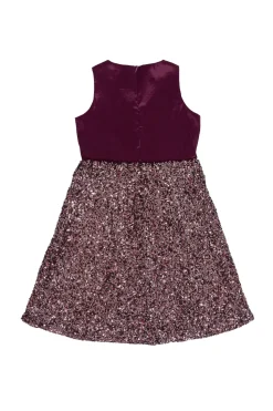 Mini Alexis Dress in Wine