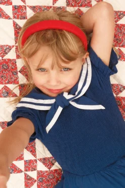 Mini Alice Dress in Navy