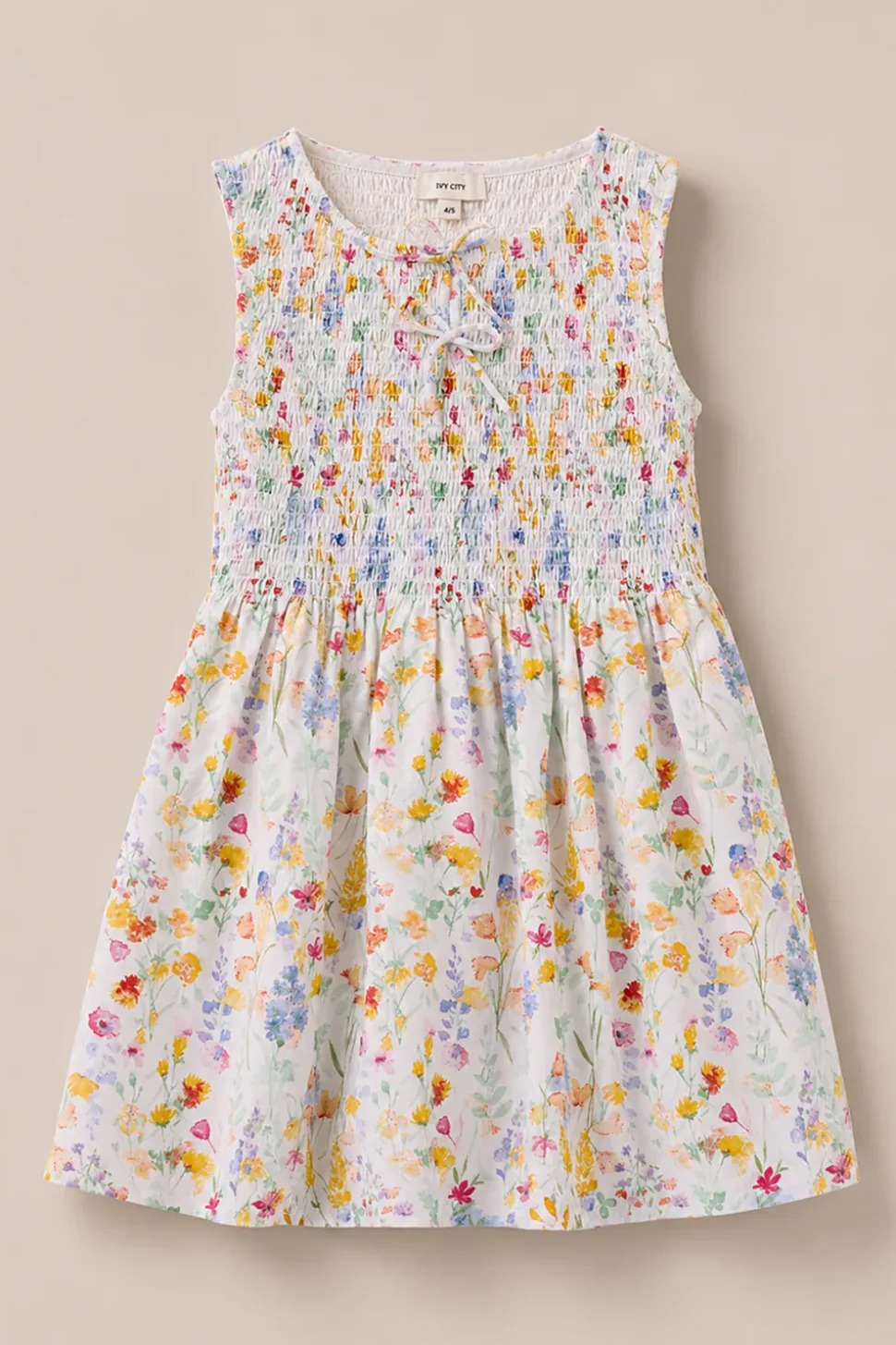 Mini Ana Dress in Floral Fields