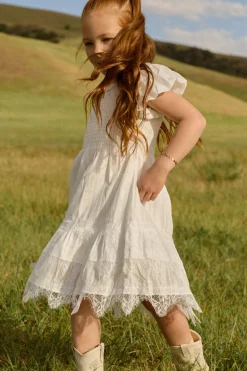 Mini Annalise Dress in Reverie Dobby
