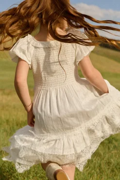 Mini Annalise Dress in Reverie Dobby