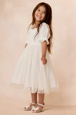 Mini Ballerina Dress in White