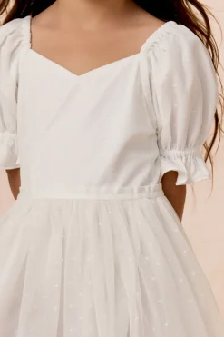 Mini Ballerina Dress in White