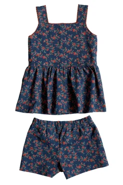 Mini Blair Set in Midnight Vibrant Chintz