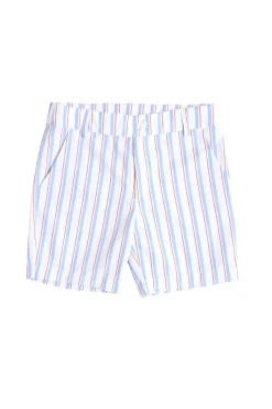 Mini Boys' James Shorts in Heritage Stripe