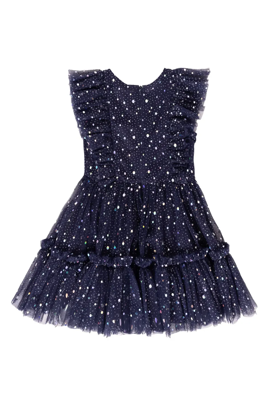 Mini Brynlee Dress in Sparkling Stars Navy