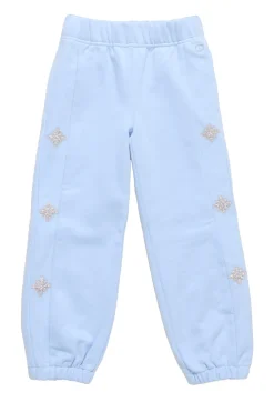 Mini Casey Jogger Sweatpants in Light Blue
