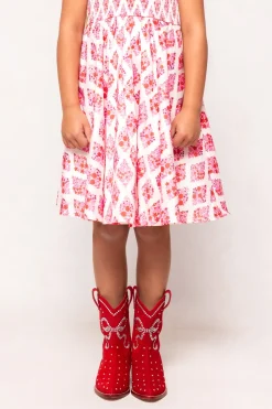 Mini Channing Bootie in Red